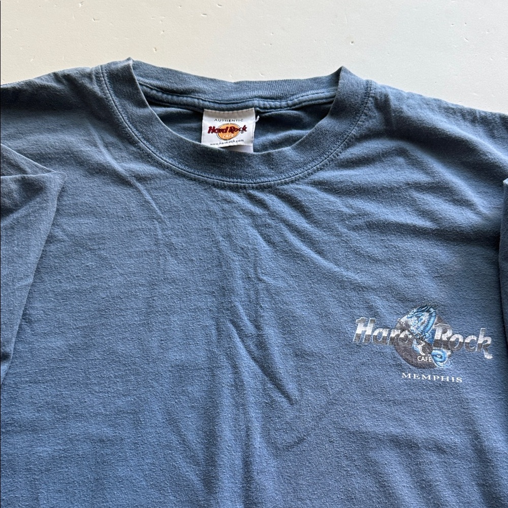 Hard Rock Cafe Memphis Slate Men’s XL T-Shirt